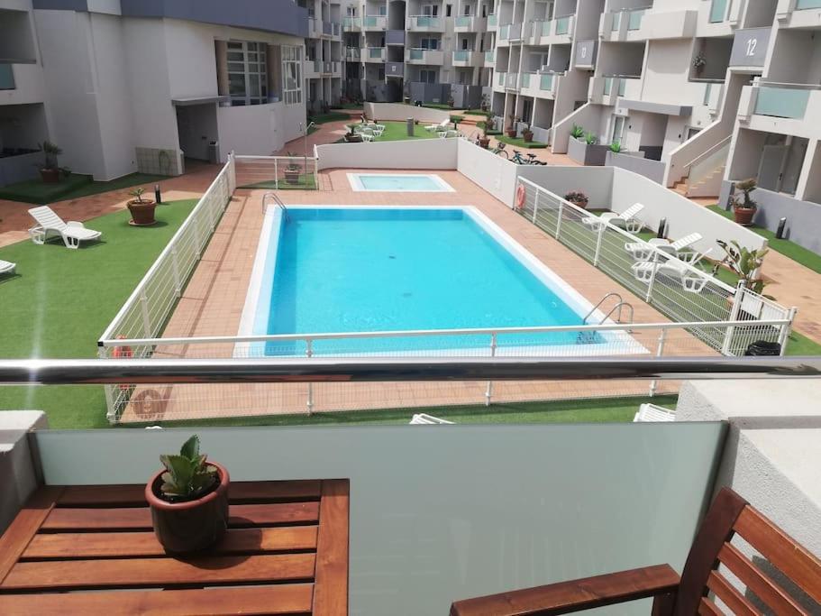 Apartamento Blue Ocean Corralejo: Sunny Terrace, Pool, Wifi Exterior foto